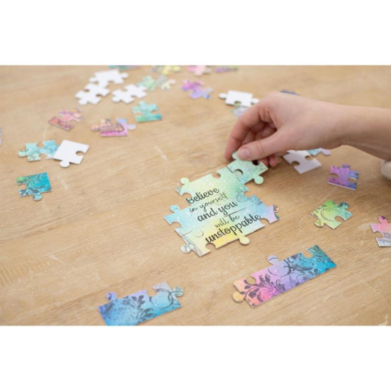 Khuôn Cắt Giấy Làm Từ Kim Loại Hình Mảnh Ghép Hình Trang Trí Scrapbook