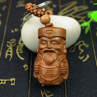 Móc khóa phong thủy PHÚC TINH Tam Đa Phúc Lộc Thọ