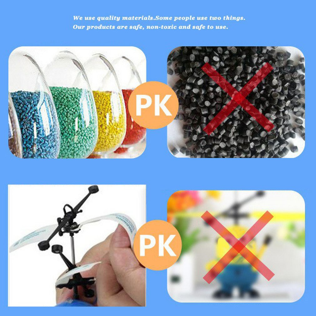Đồ chơi người nhện bay cảm ứng có đèn LED phát sáng chắc chắn và chống rơi hỗ trợ sạc USB