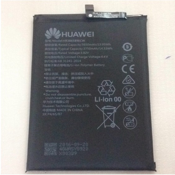 Thay Pin Zin Huawei P10 Plus 3750mAh Chính hãng - Bảo hành đổi mới
