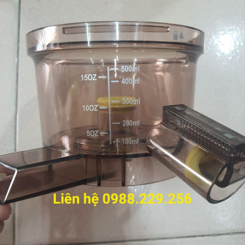 Cối ép máy ép hoa quả chậm SAVTM JE220 dung tích 500ml