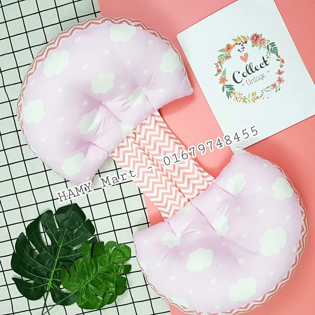 GỐI BÀ BẦU 100% COTTON- RẺ ĐẸP