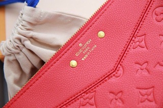 Clutch cầm tay da dê sz 25, full box