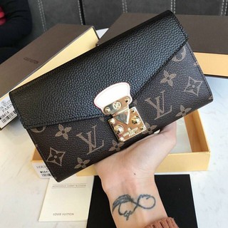 Ví cầm tay lv pha nắp hàng fullbox