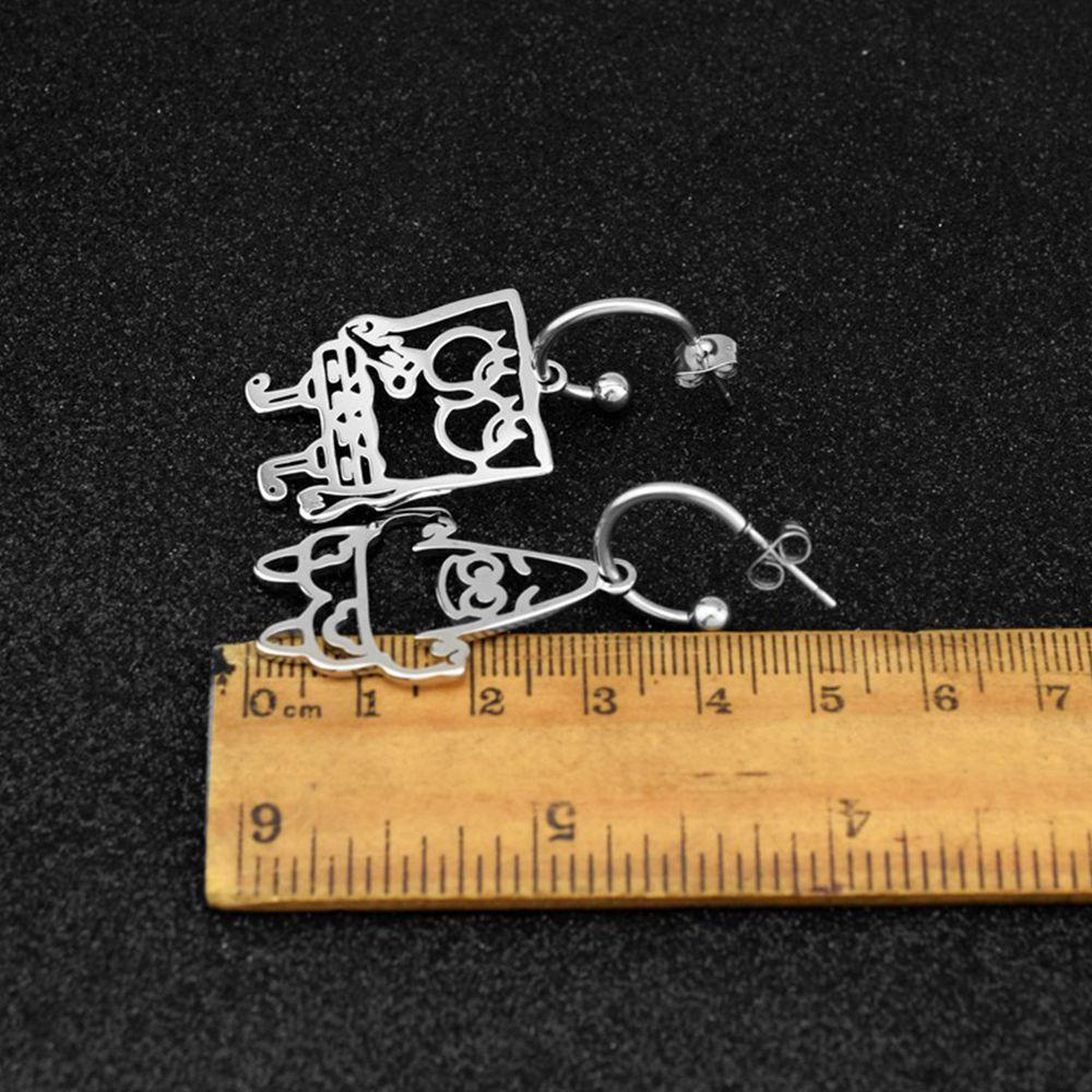 JARRED Vòng cổ Thép Titan Không Gỉ Mặt Patrick Dễ Thương