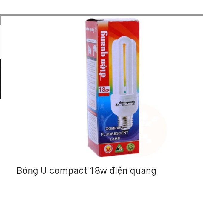 Bóng U compact 18w điện quang