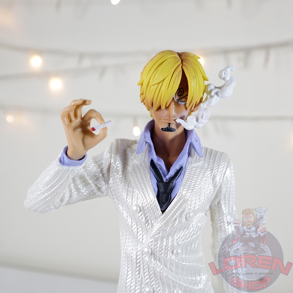 Mô hình Vinsmoke Sanji chân lửa trong Onepiece, mô hình PVC cao cấp 33 cm lorenshop