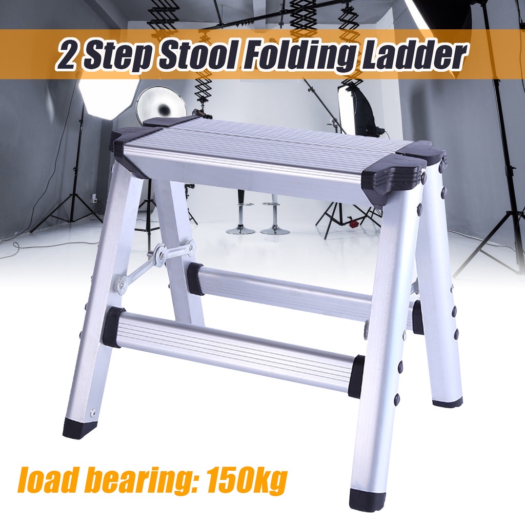 Ghế Xếp 2 Bước e89417 Chịu Tải Tối Đa 28 * 27 * 34cm 150kg