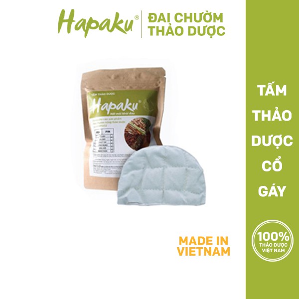 Tấm Thảo Dược Thay Thế Cho Đai Chườm Cổ Gáy Làm Nóng HAPAKU Làm Nóng Bằng Điện Giảm Đau Mỏi Cổ Giúp Thư Giãn