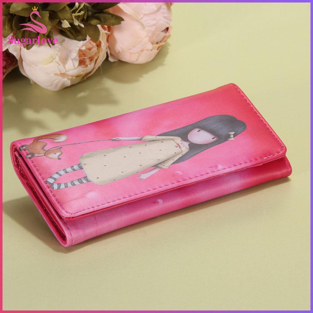 Beautiful ❤SG  Women Girl Pattern Clutch Long Purse Wallet 