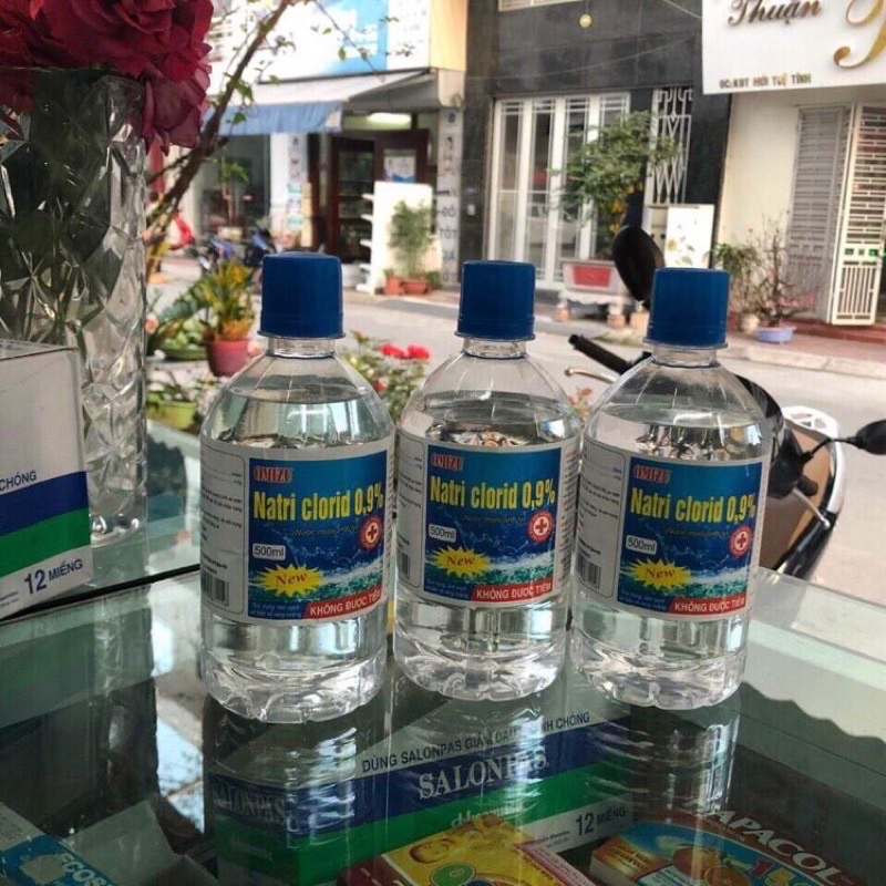 Nước muối sinh lý OMIZU chai 500ml