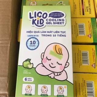 Hộp 6 miếng dán hạ sốt