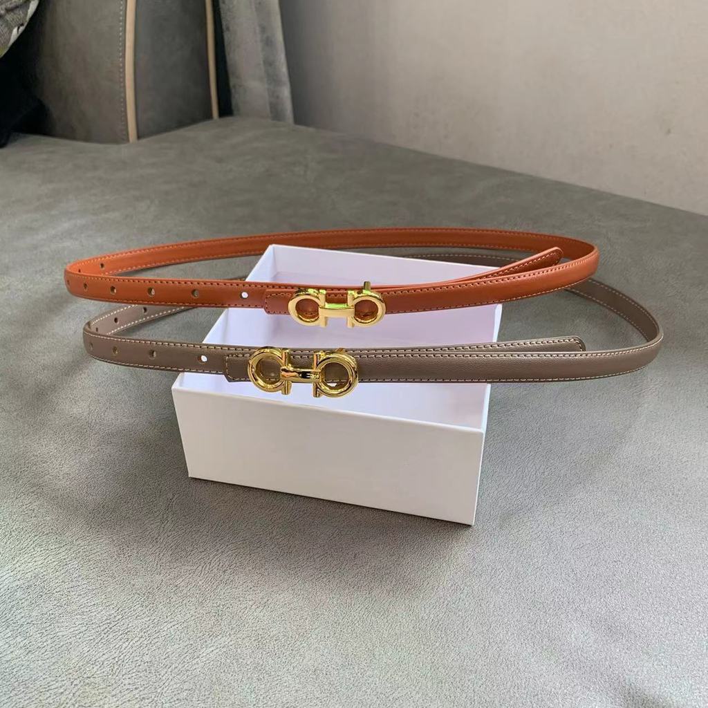 Thắt Lưng Ferra! Hàng Có Sẵn! Thắt Lưng Unisex Chất Lượng Cao