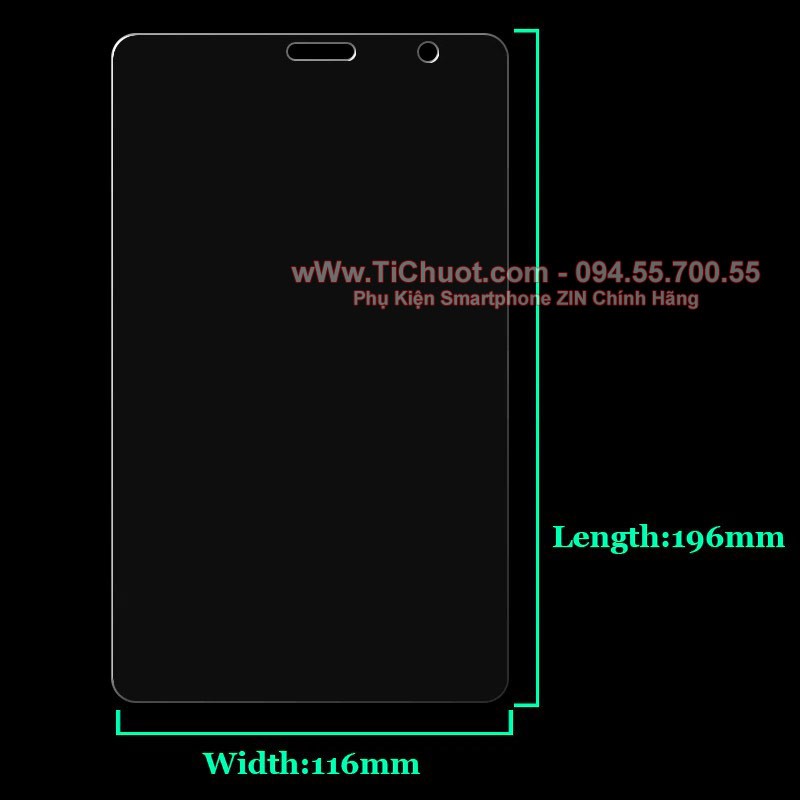 Kính Cường Lực Samsung Tab A Plus 8.0 Spen 2019 P205 9H-0.26mm