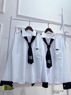 Áo sơmi wa kèm cà vạt - HS