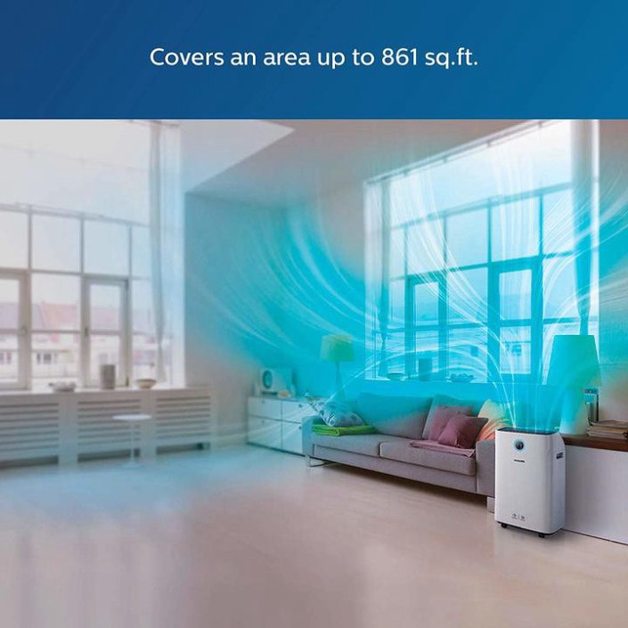 Sản phẩm Máy lọc không khí và năng tạo độ ẩm 2 trong 1 Philips Series 3000 AC2726/00 .