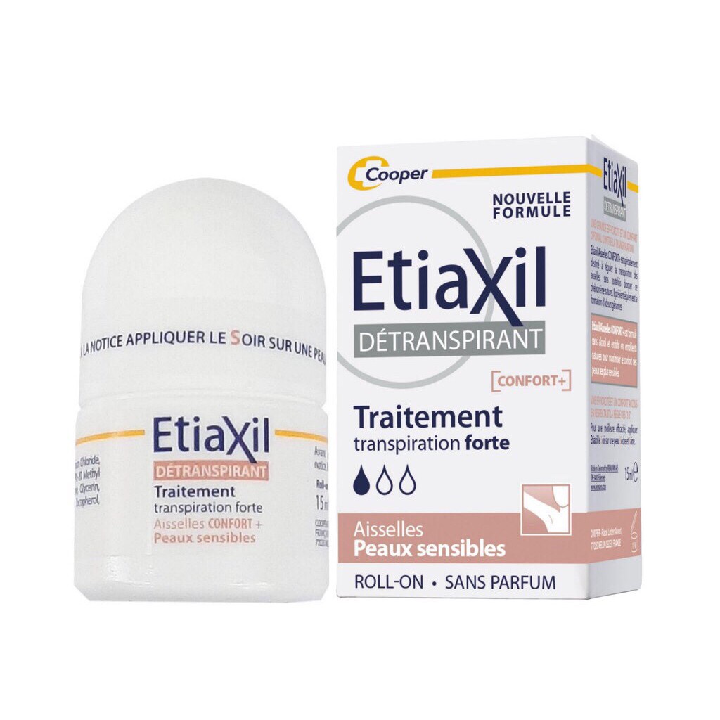 Lăn khử mùi etiaxil 25ml không bết dính, không gây ố vàng và thâm nách, Khử mùi tuyệt đối 100% và ngăn mồ hôi,ngằn mùi