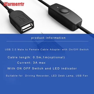 Cáp mở rộng usb 2.0 có công tắc
