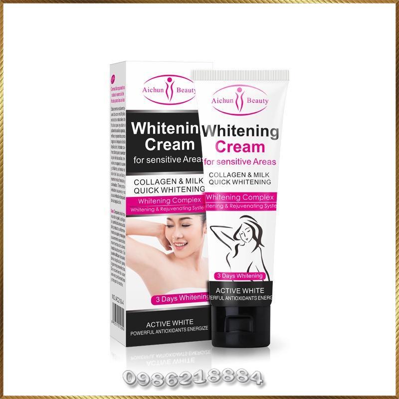 Kem xoá thâm nhanh làm trắng đều màu da Aichun Whitening Cream For Sensitive Areas A5694