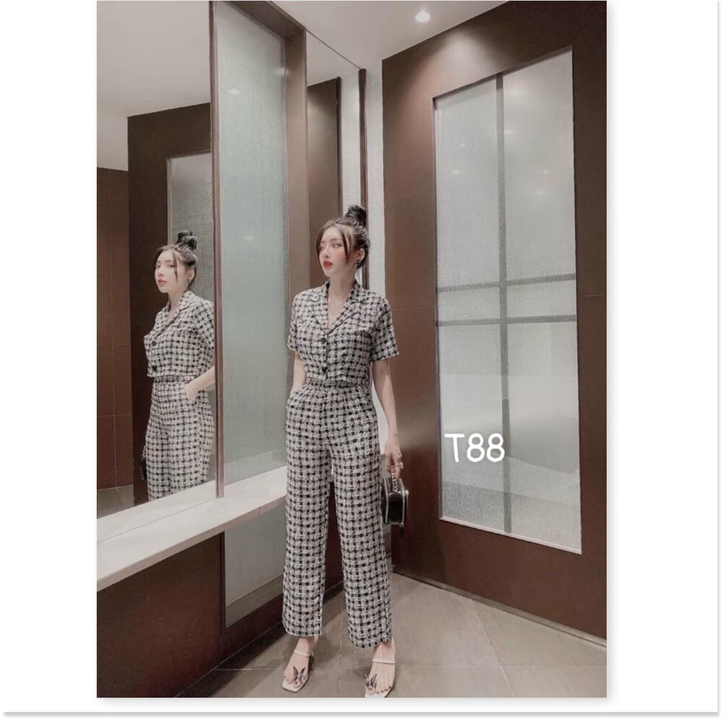 Set bộ cổ vest cực chất 2 màu y hình