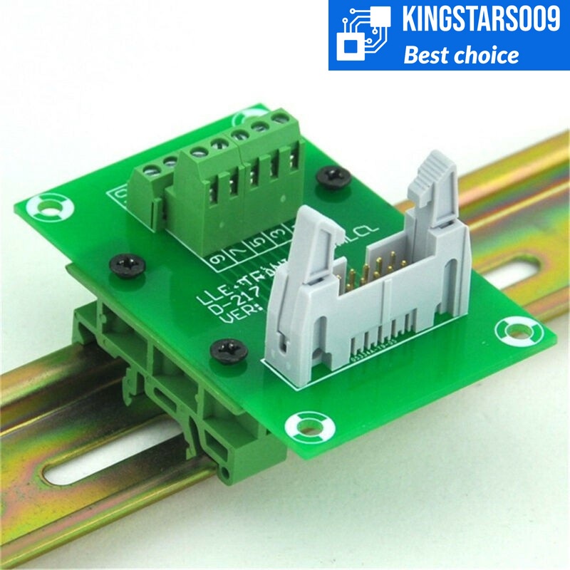 Giá bắt board mạch PCB gắn ray DIN 35mm