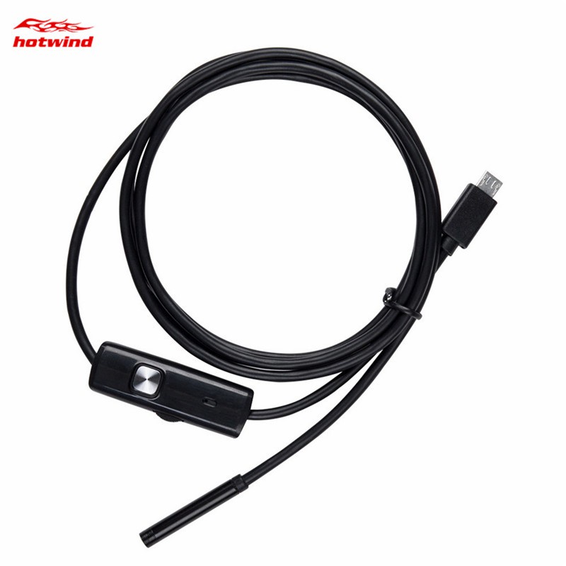 Bộ dây camera dùng để soi không thấm nước 5,5mm 30W có 6 đèn LED 1/1.5/2 3.5/5M | BigBuy360 - bigbuy360.vn