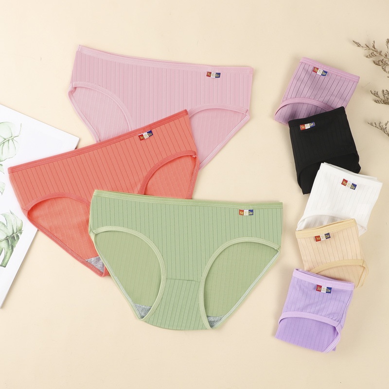 Quần lót nữ gân tăm bản to cotton QL011 Sumio_offical kháng khuẩn
