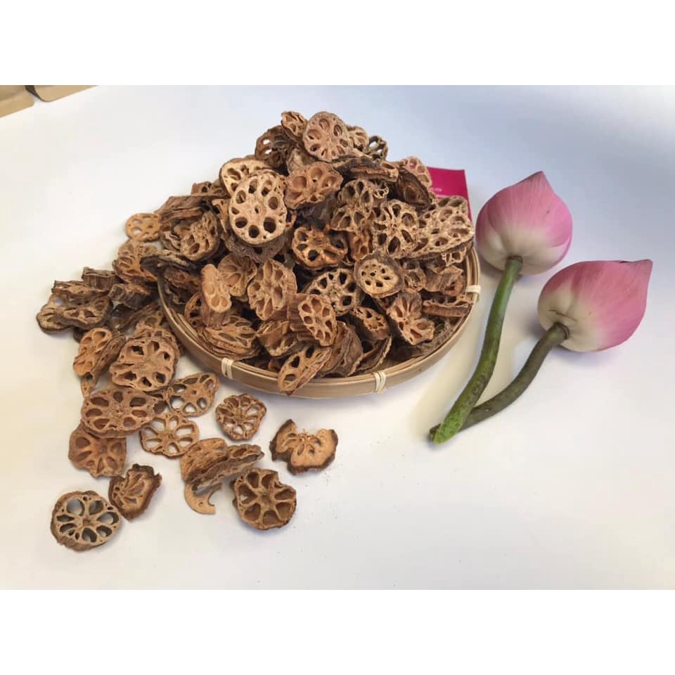 Trà củ Sen - Củ sen rang củi hạ thổ - Không chất tẩy trắng | BigBuy360 - bigbuy360.vn