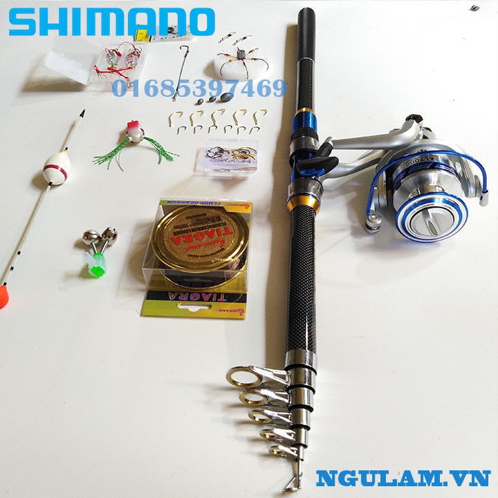 Cần câu cá ❤️FREE SHIP❤️ BỘ CẦN CÂU SHIMANO NEXUS POWER MÁY YUMOSHI AL7000 KIM LOẠI ,đảm bảo rẻ nhất