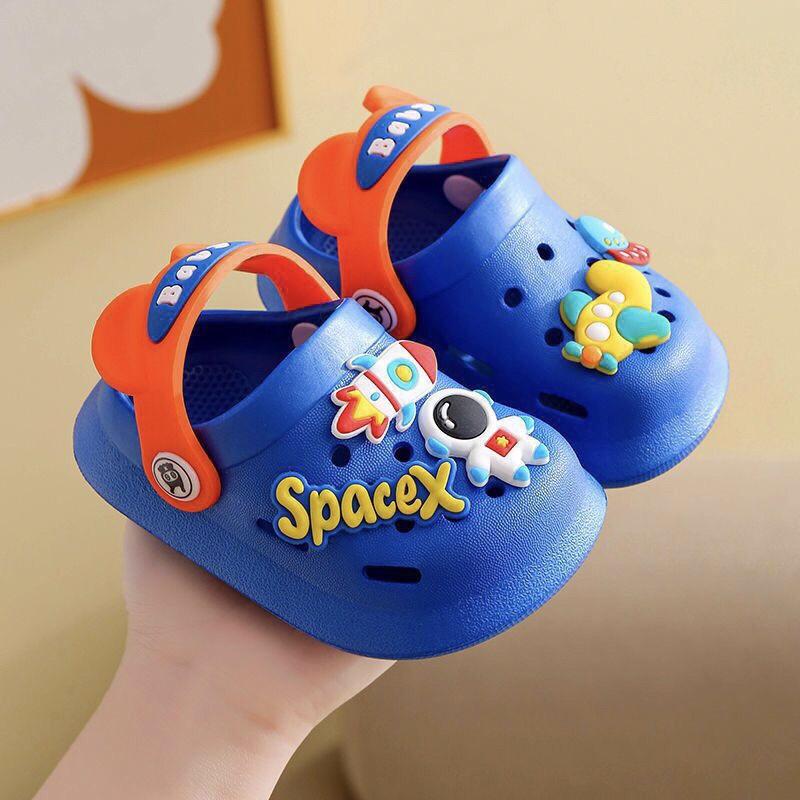 Sục crocs siêu nhẹ cho bé hàng quảng châu cao cấp mềm êm
