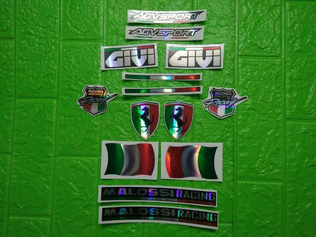 Bộ tem Rizoma Racing phản quang