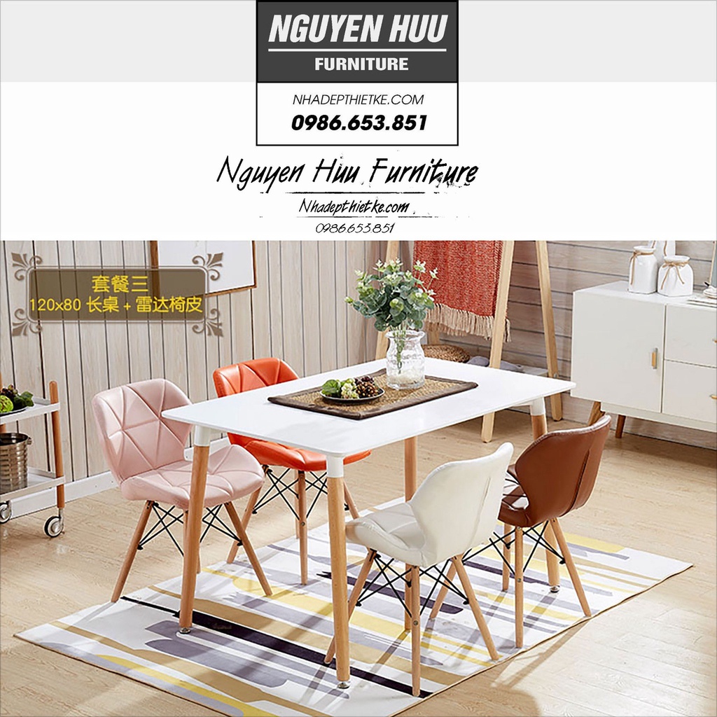 Ghế trang điểm ghế làm việc ghế bàn ăn hiện đại chắc chắn