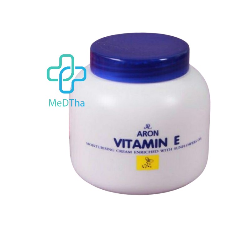Kem Bôi Dưỡng Da Chống Nẻ Vitamin E Xuất Sứ Thái Lan - Dưỡng da, bảo vệ da, làm mềm da (Hũ 200g) [Chính hãng]