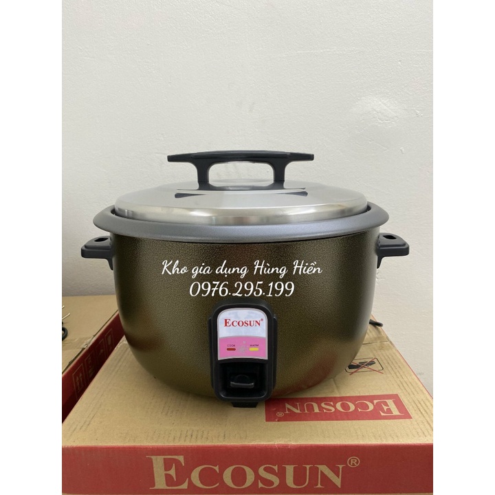 Nồi cơm điện công nghiệp Ecosun BM-ER1800 - 7.8L  - Hàng chính hãng-Bảo hành 12 tháng