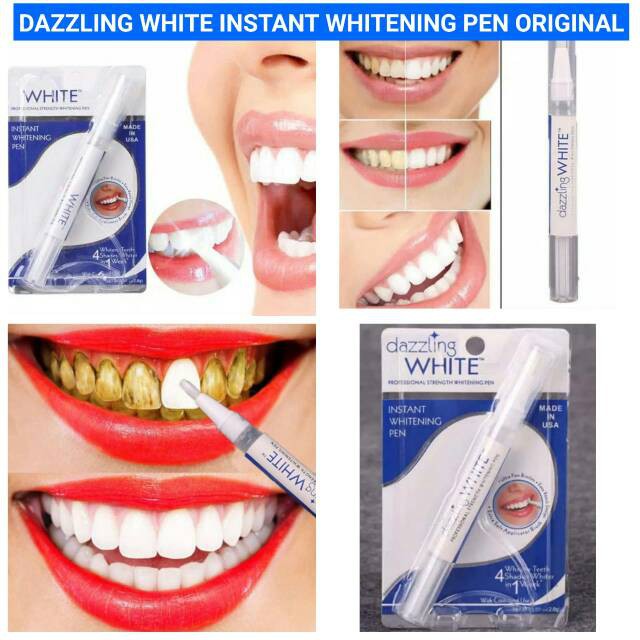 Cọ tẩy trắng răng - Bút tẩy trắng răng - Dazzling White Instant Whitening Pen - Nhập Khẩu USA