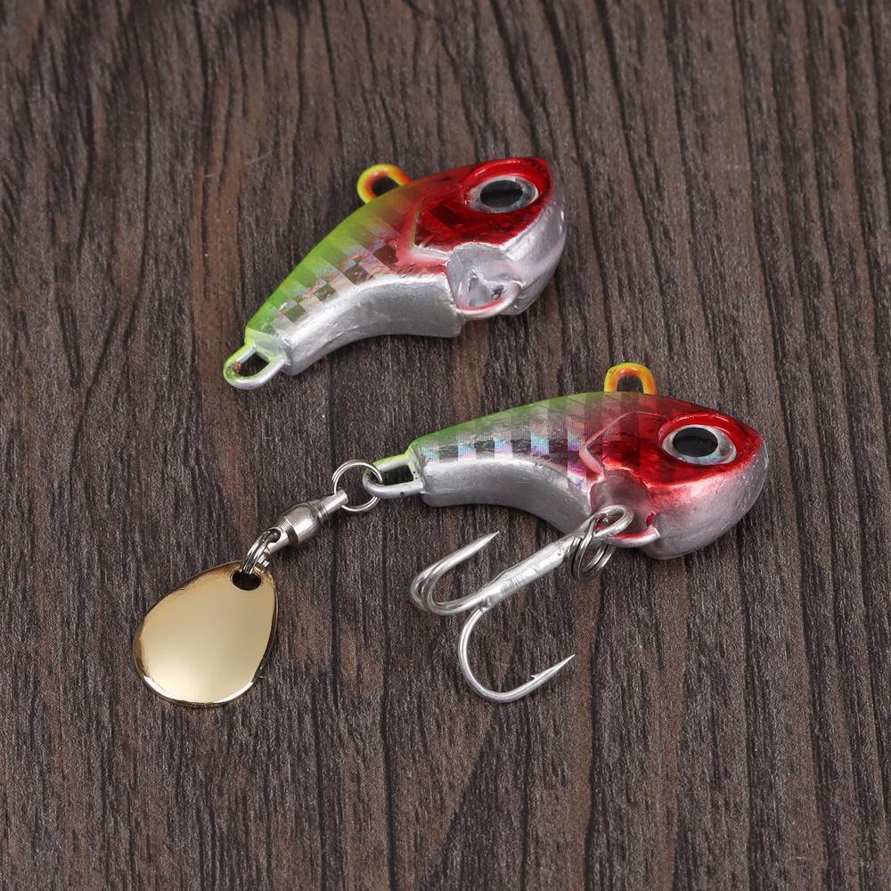 Mồi Câu Cá Giả Bằng Kim Loại Rung