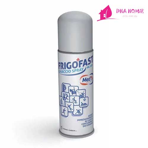 CHAI XỊT LẠNH GIẢM ĐAU FRIGO FAST DUNG TÍCH 200ML - MADE IN ITALY