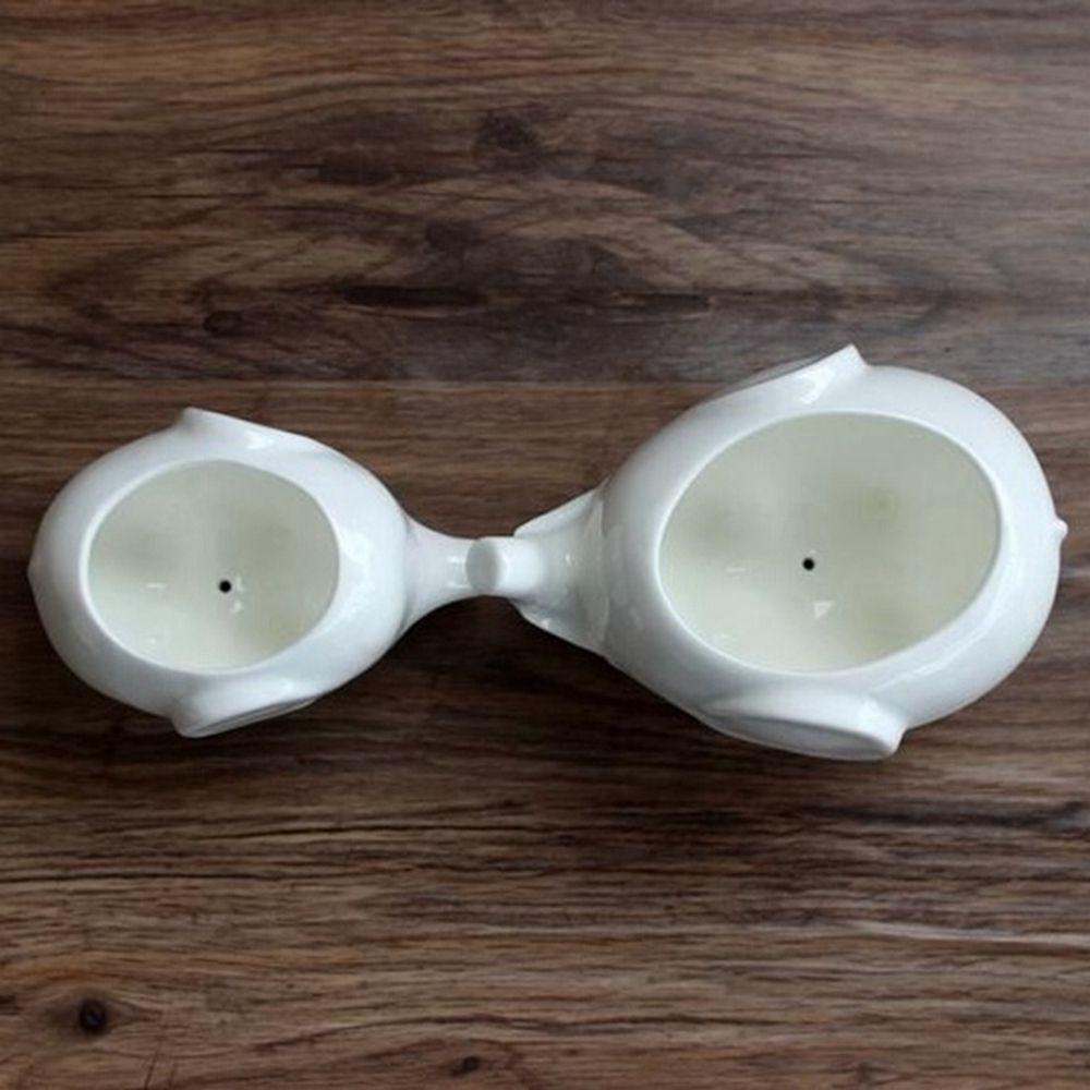 YIYU Chậu Hoa Để Bàn Hình Chó Mèo Trang Trí Nhà Cửa / Văn Phòng