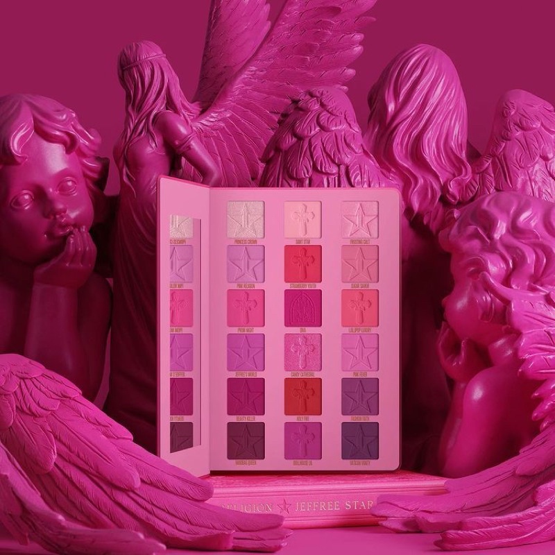 BẢNG MẮT 18 ô Jeffree Star _ PINK RELIGION artistry palette