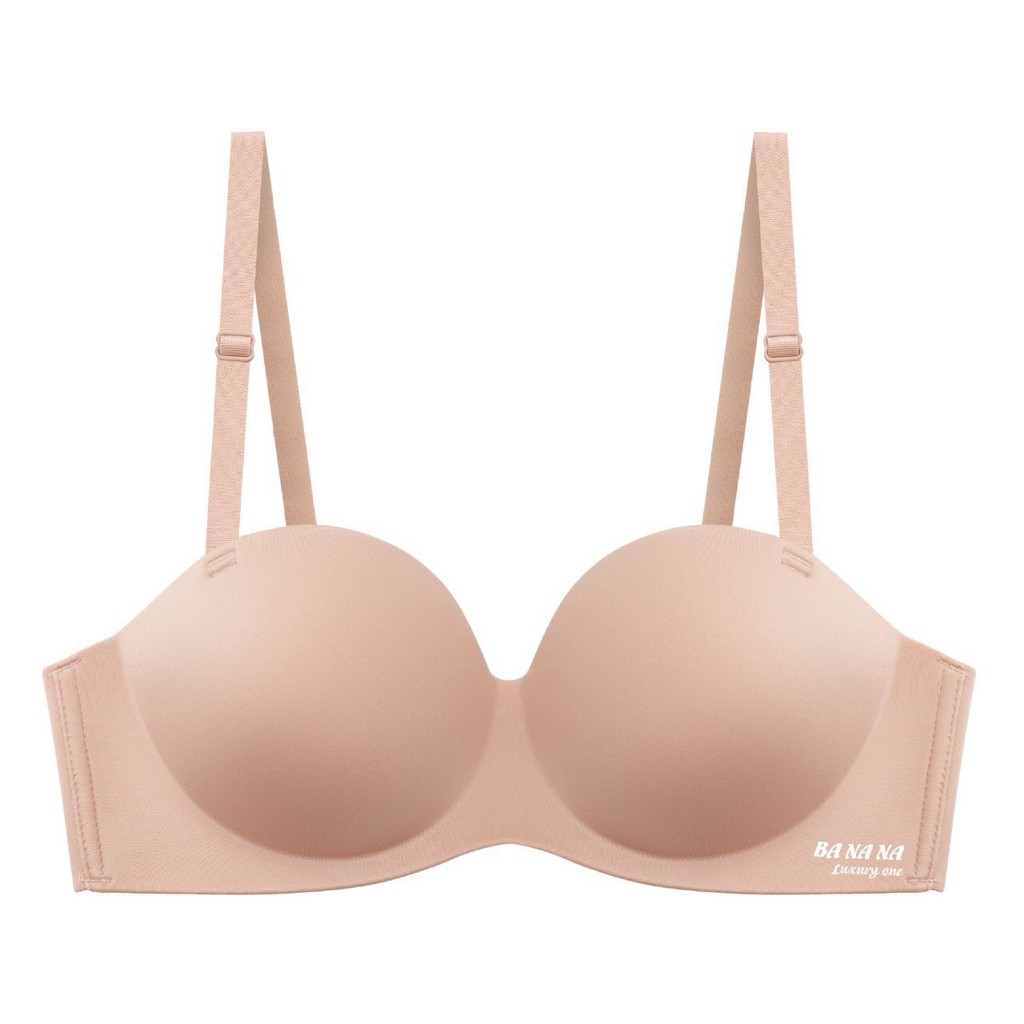 Áo lót, áo ngực đúc su quả ngang tạo khe nâng ngực đệm dày 3.5cm banana | BigBuy360 - bigbuy360.vn