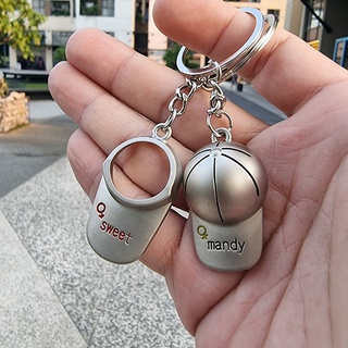 Móc khóa đôi. mẫu mũ cặp đôi móc khóa tình yêu
