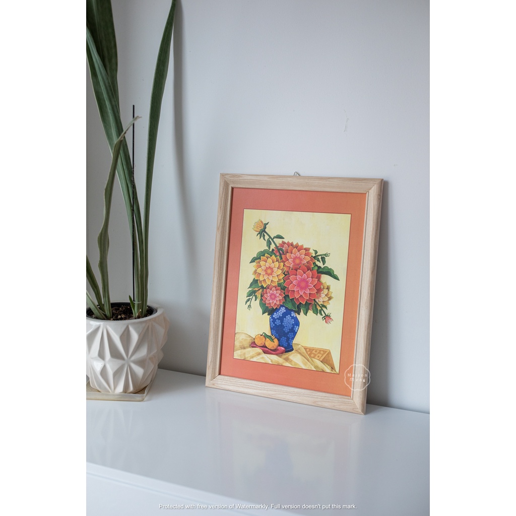 Tranh Trang Trí Maison Meng ANHD006 Size A3