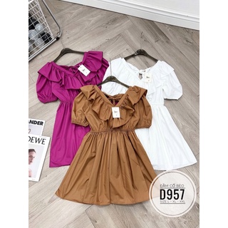 BIGSIZE Đầm cổ bèo 55-95kg
