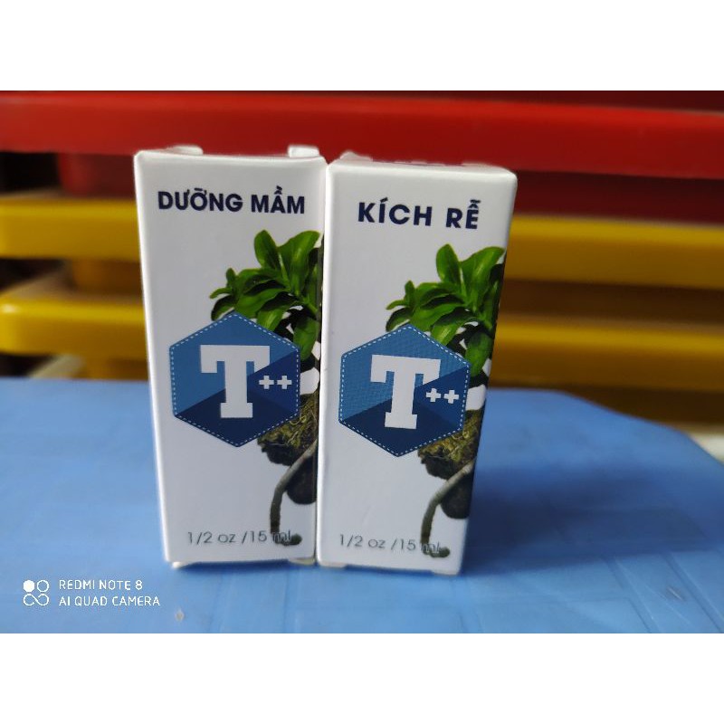 Bộ đôi Siêu dưỡng mầm, kích rễ phong lan T++ 15ml