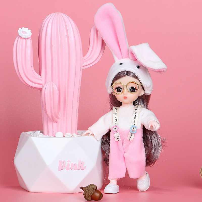 Búp Bê Barbie - Búp Bê Công Chúa 16 CM Đầy Đủ Phụ Kện Siêu Dễ Thương - Đồ Chơi Bé Gái - Đồ Chơi Trang Trí Ô tô,Tiểu Cảnh