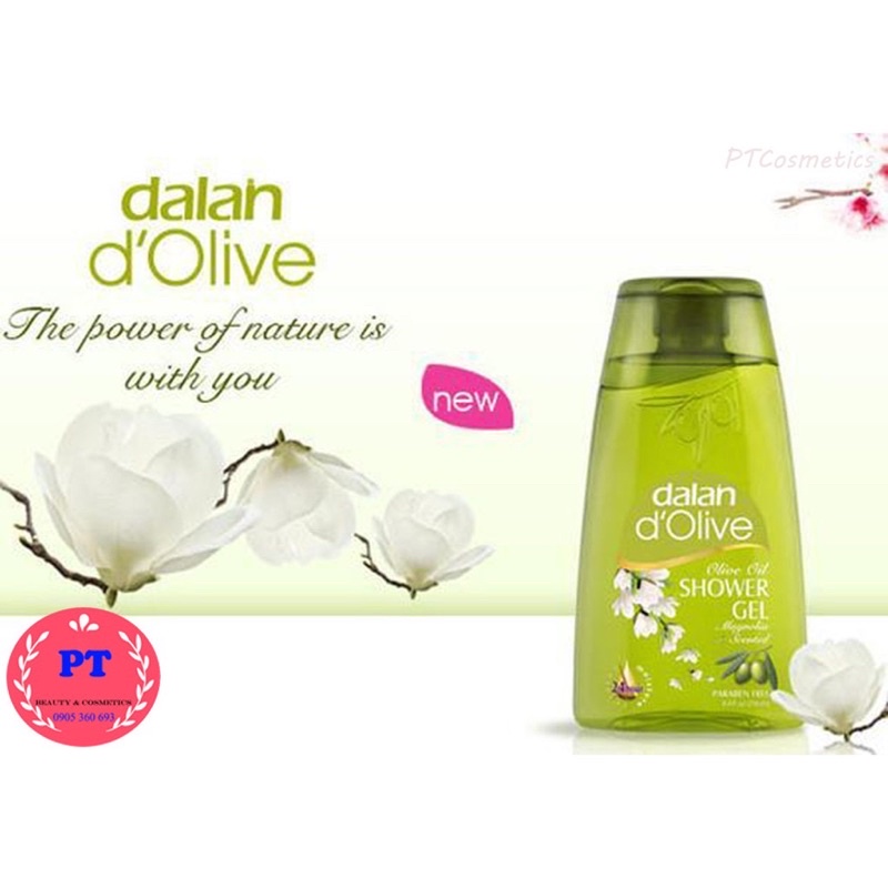 Sữa Tắm Hoa Mộc Lan Dalan d'Olive Olive Oil Shower Gel Magnolia