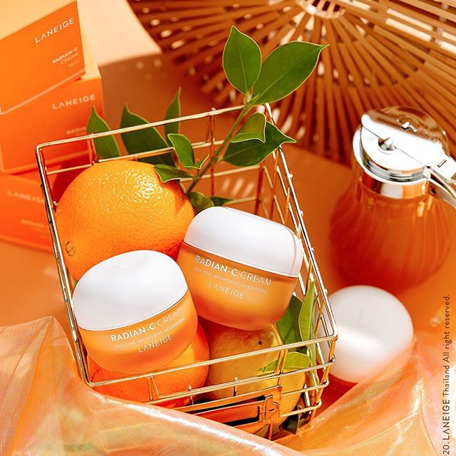 Kem dưỡng trắng da làm mờ đốm nâu Laneige Radian - C chứa Vitamin C