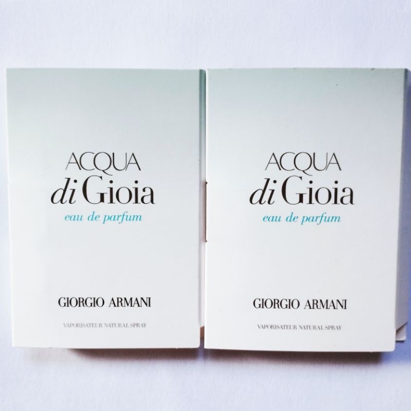 Vial Nước Hoa Nữ Giorgio Armani Acqua di Gioia 1.2ml