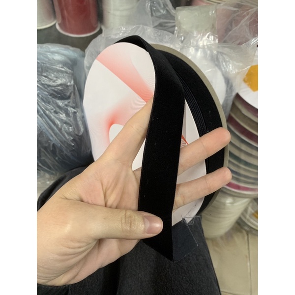 Nhung 1,5cm cuộn 22,m