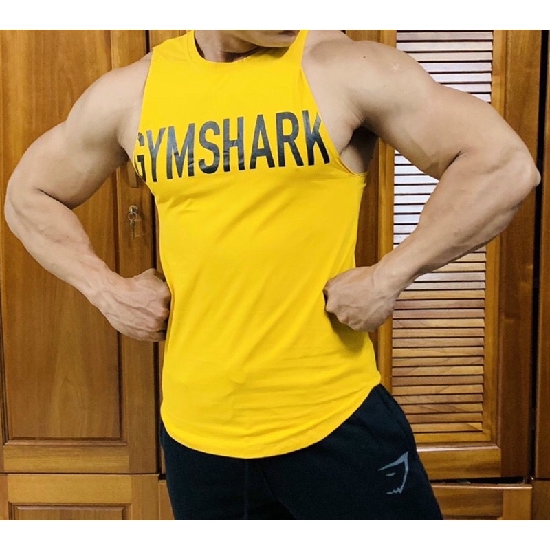 [sale sốc] áo tank top, áo ba lỗ gym nam GYMSHARK cotton 100% cực chất.